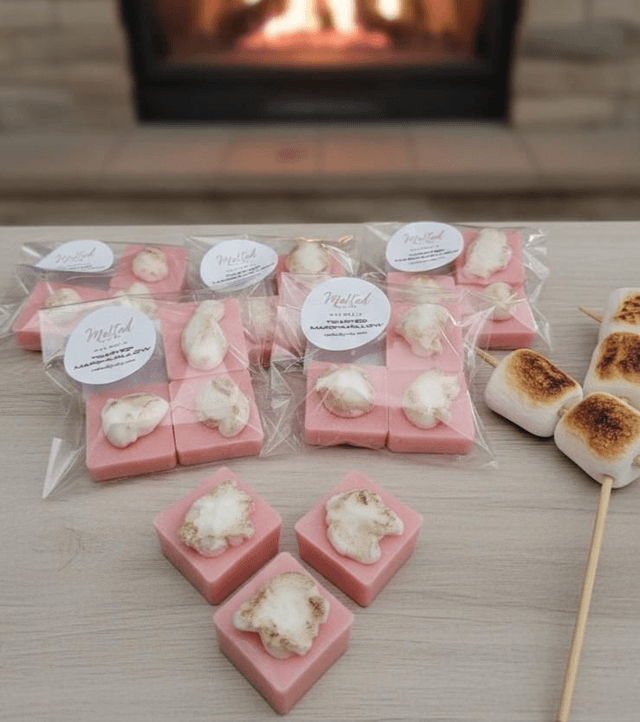 Toasted Marshmallow Cubes